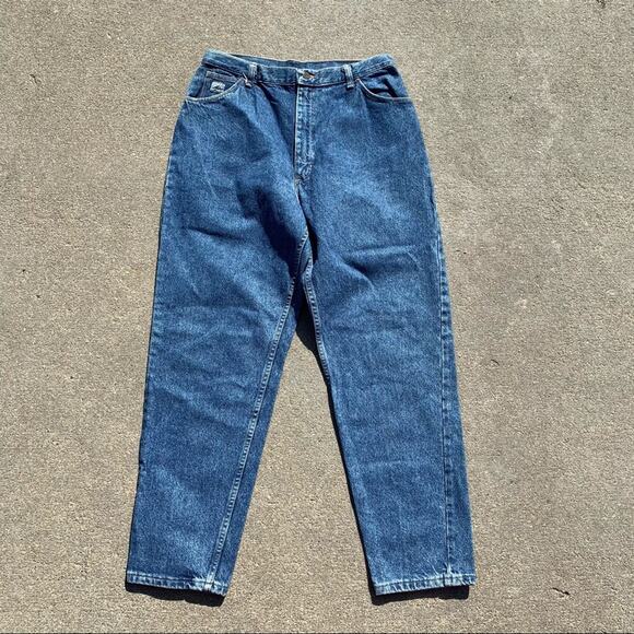 Vintage 90s Wrangler high rise taper mom jeans 31" WAIST - Picture 1 of 4